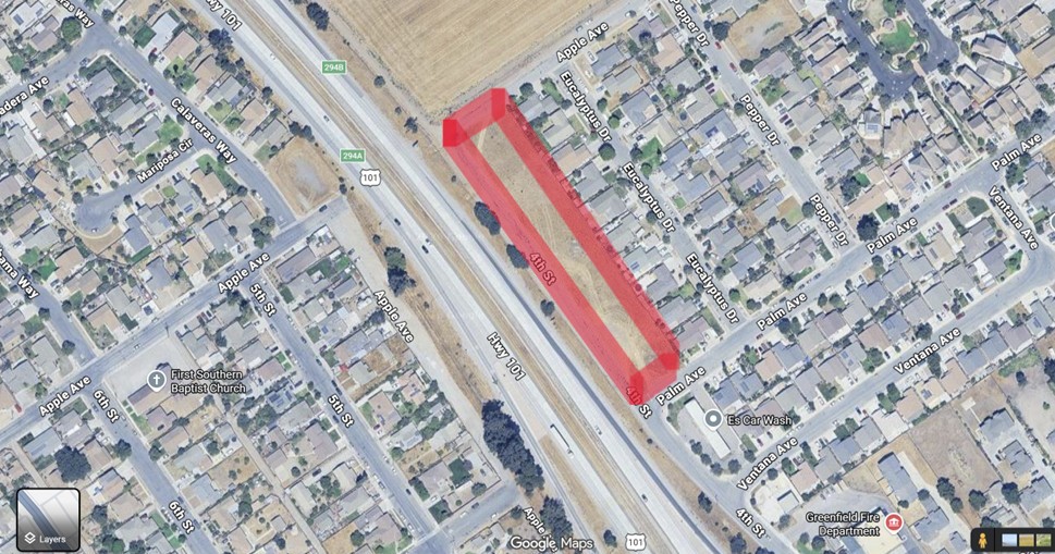 Highway Commercial 1.3 Ac. Lot, So. Monterey Co.